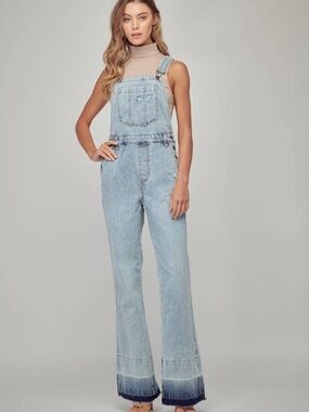 ******NWT******** Nature Denim Flare Fit Denim Overalls
